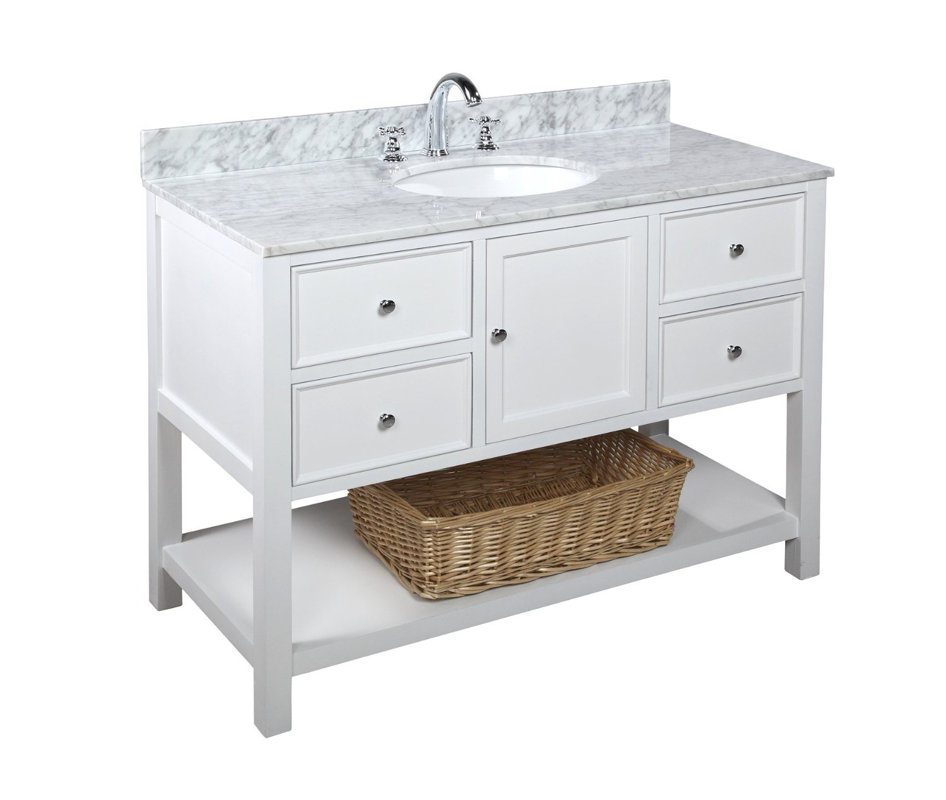 KBC New Yorker 48" Single Bathroom Vanity Set & Reviews Wayfair